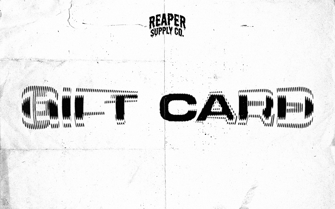 Reaper Supply Co. Gift Card | Streetwear for Riders & Rebels
